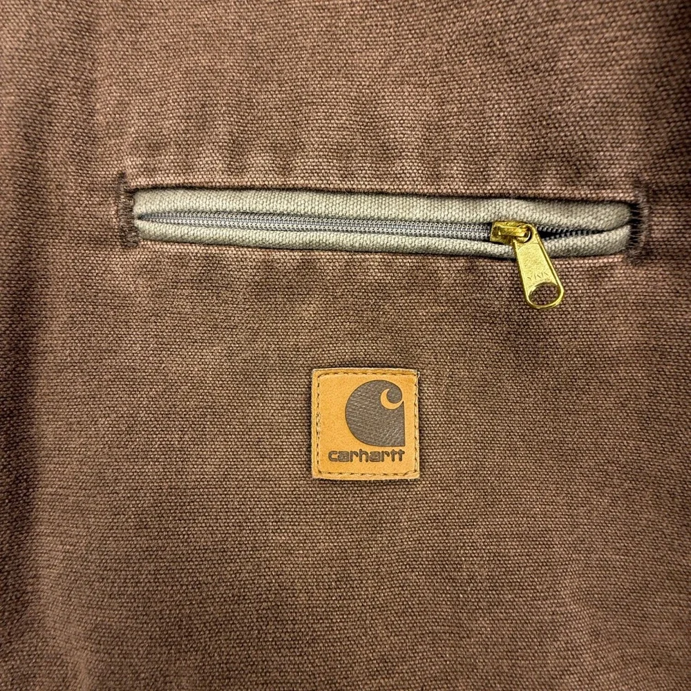 Carhartt Detroit Jacket Blanket Lined Mens 3XLT J97 CHT Chestnut Brown NWT NOS